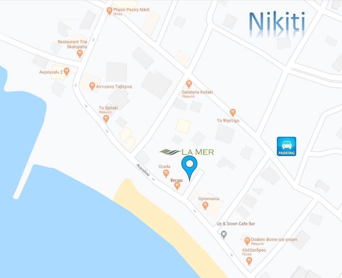 La Mer Apartments 니키티 외부 사진